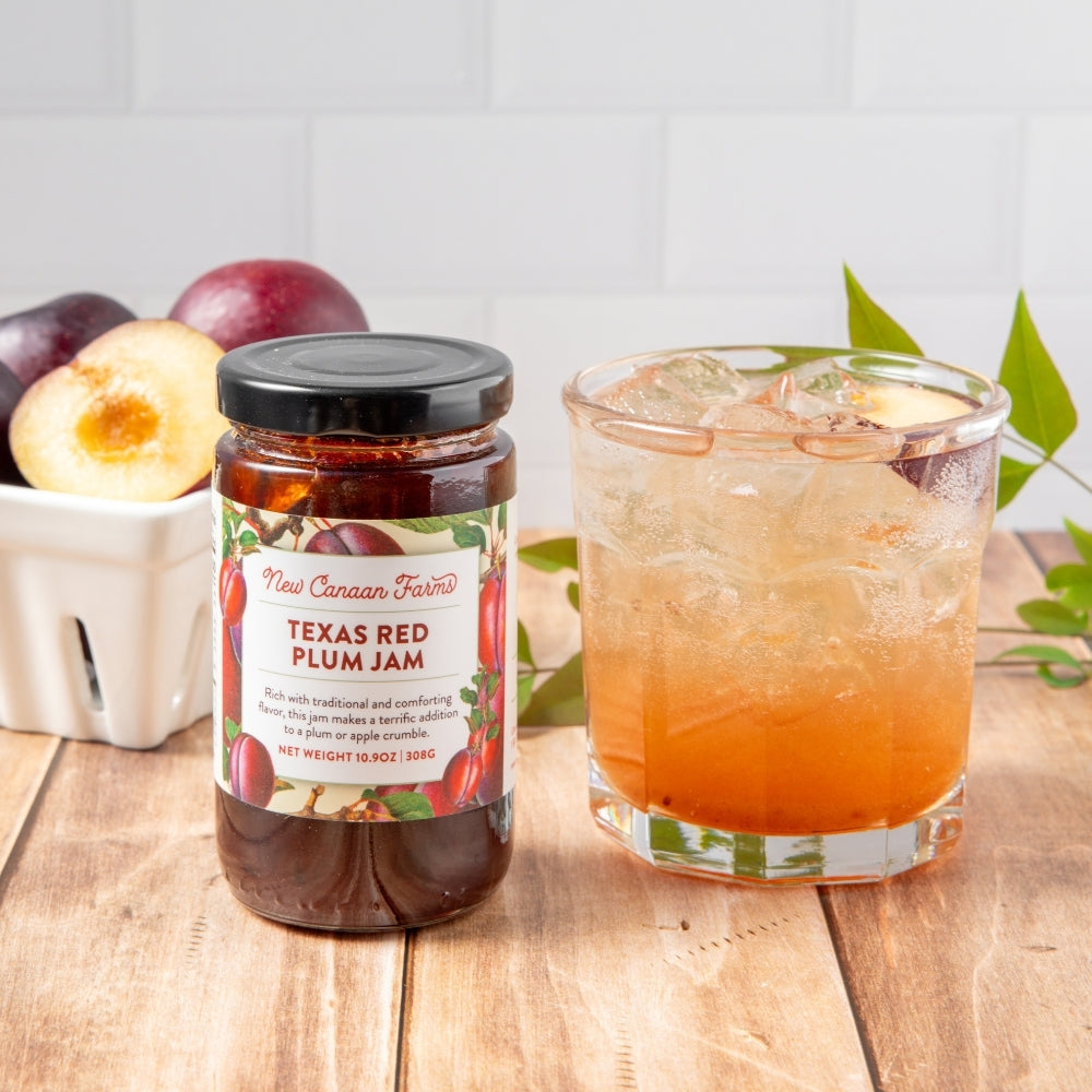 Plum Fizz Cocktail