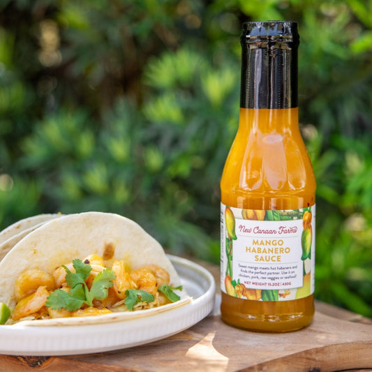 Shrimp Tacos with Mango Habanero Marinade