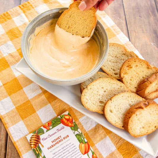 Honey Habanero Whipped Feta Dip