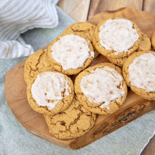 Apple Butter Swirl Cookies