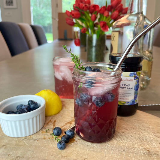 Blueberry Gin Refresher