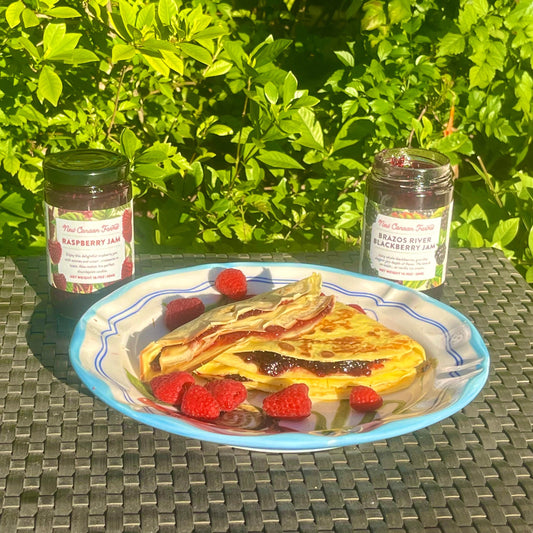Classic Crepes with a Sweet Jam Filling