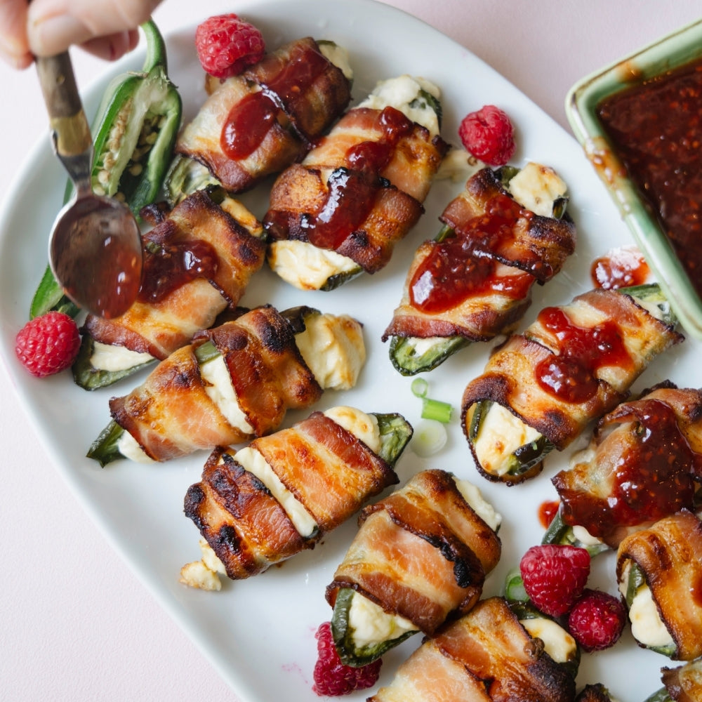 Raspberry Jalapeño Poppers