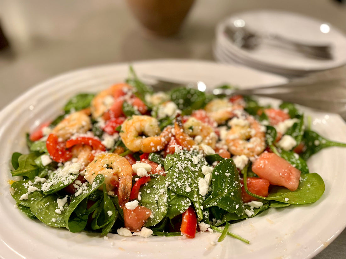 Mango Habanero Shrimp Salad