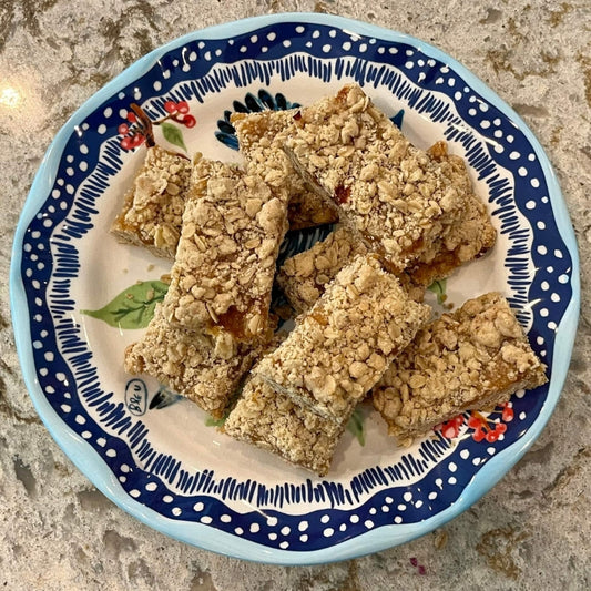 Apricot Oat Bars
