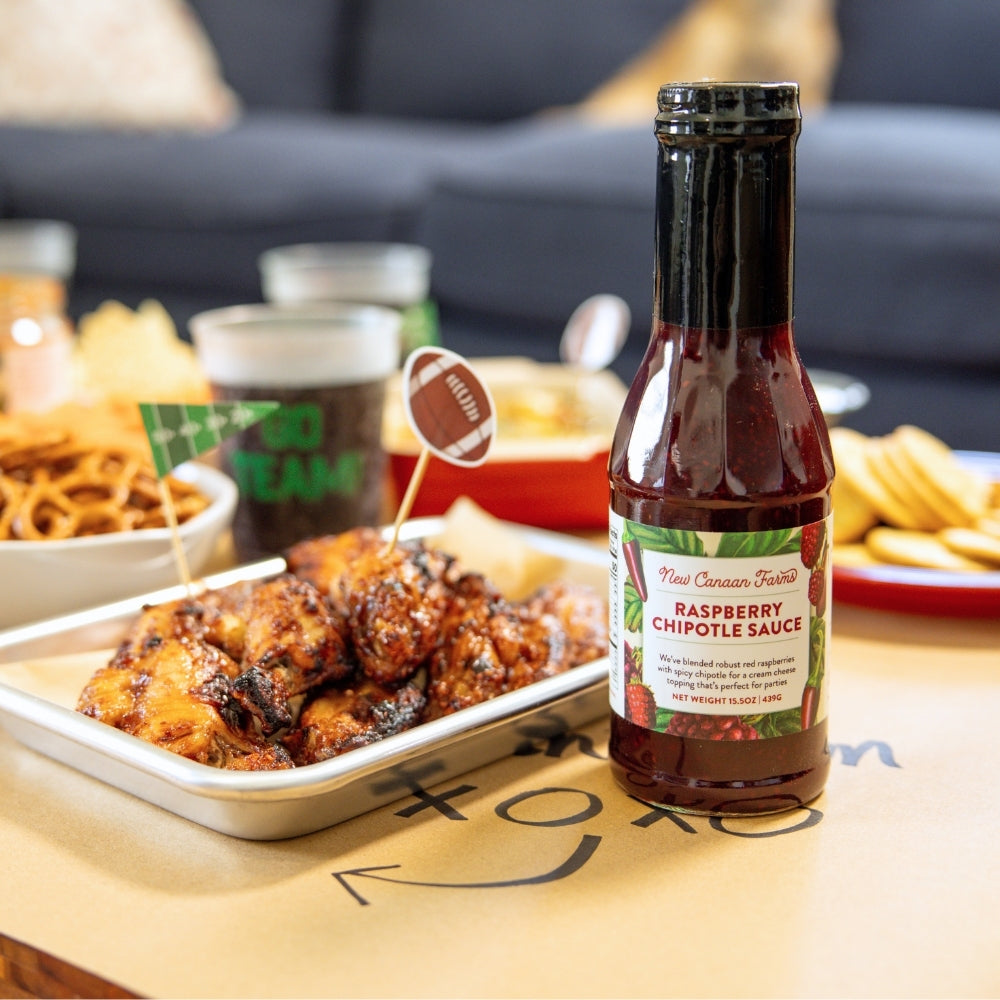 Raspberry Chipotle Chicken Wings