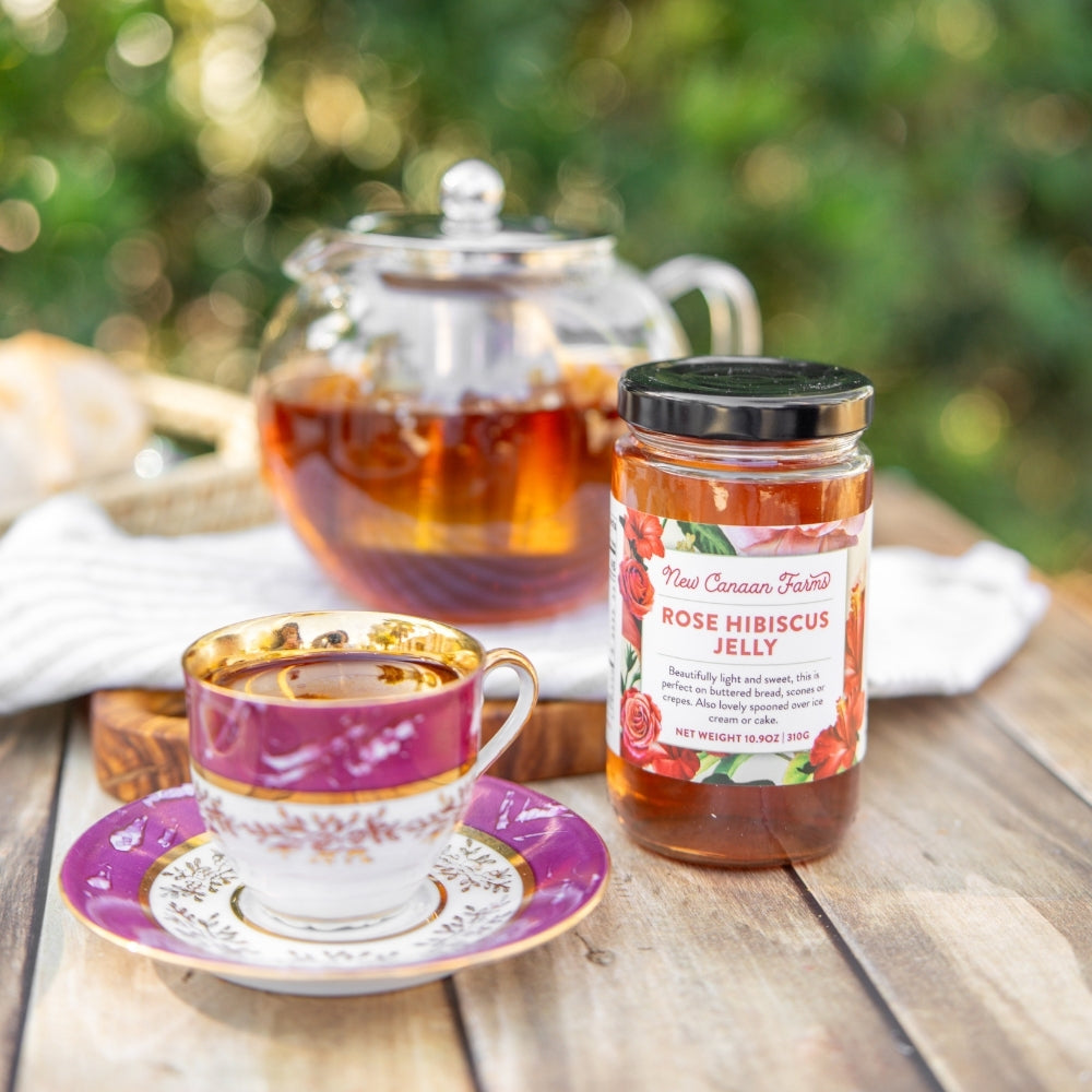 Rose Hibiscus Black Tea | New Canaan Farms – New Canaan Farms