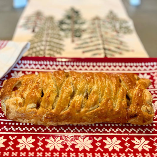 Rustic Peach Strudel