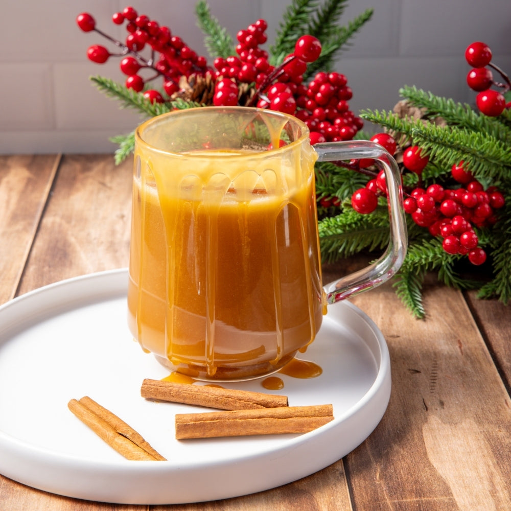 Warm Apple Spice Buttered Rum