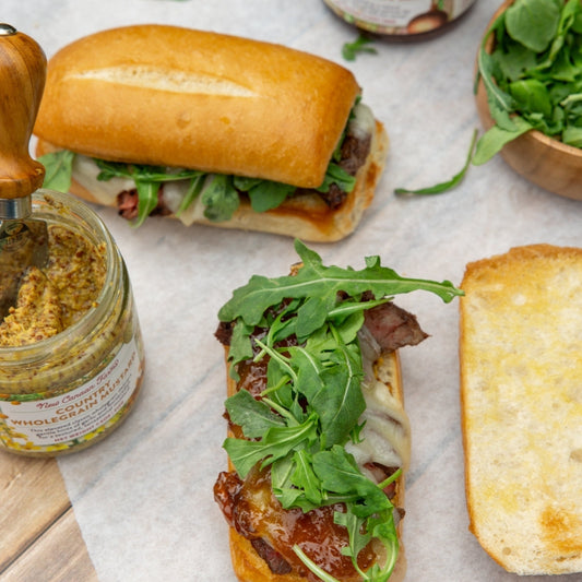  Wood-Fired Steak & Provolone Sandwich