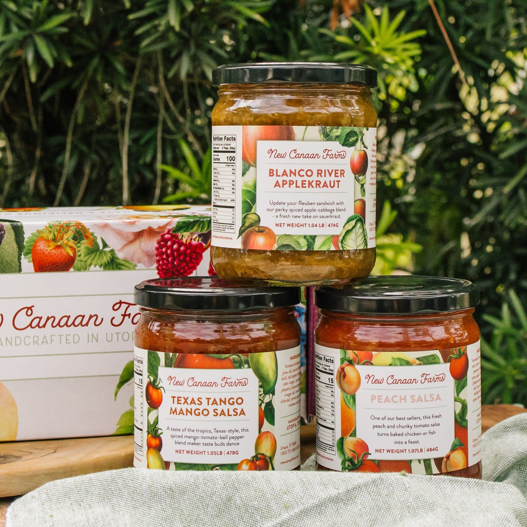 Salsa Collation Fruity Salsas | New Canaan Farms – New Canaan Farms