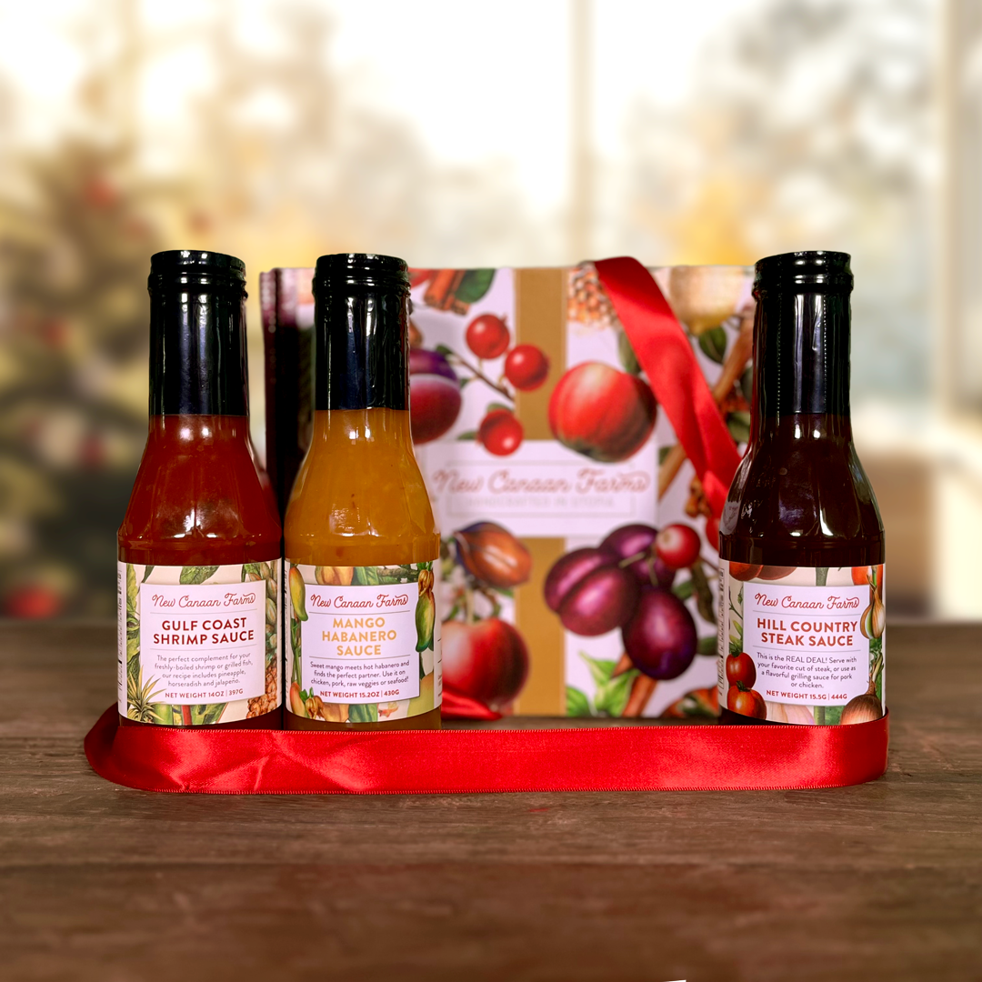 Holiday sauce gift set