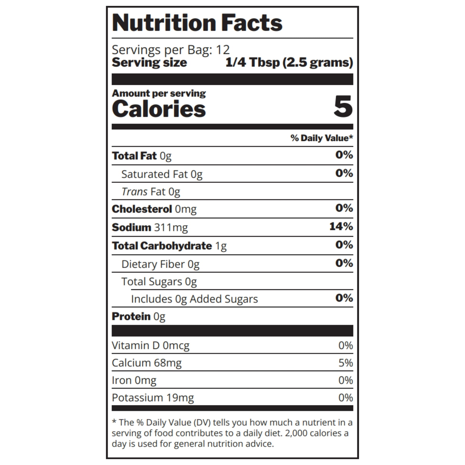 Backyard Burger Blend Nutrition