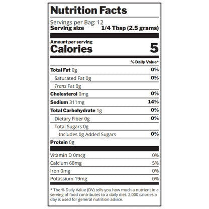 Backyard Burger Blend Nutrition