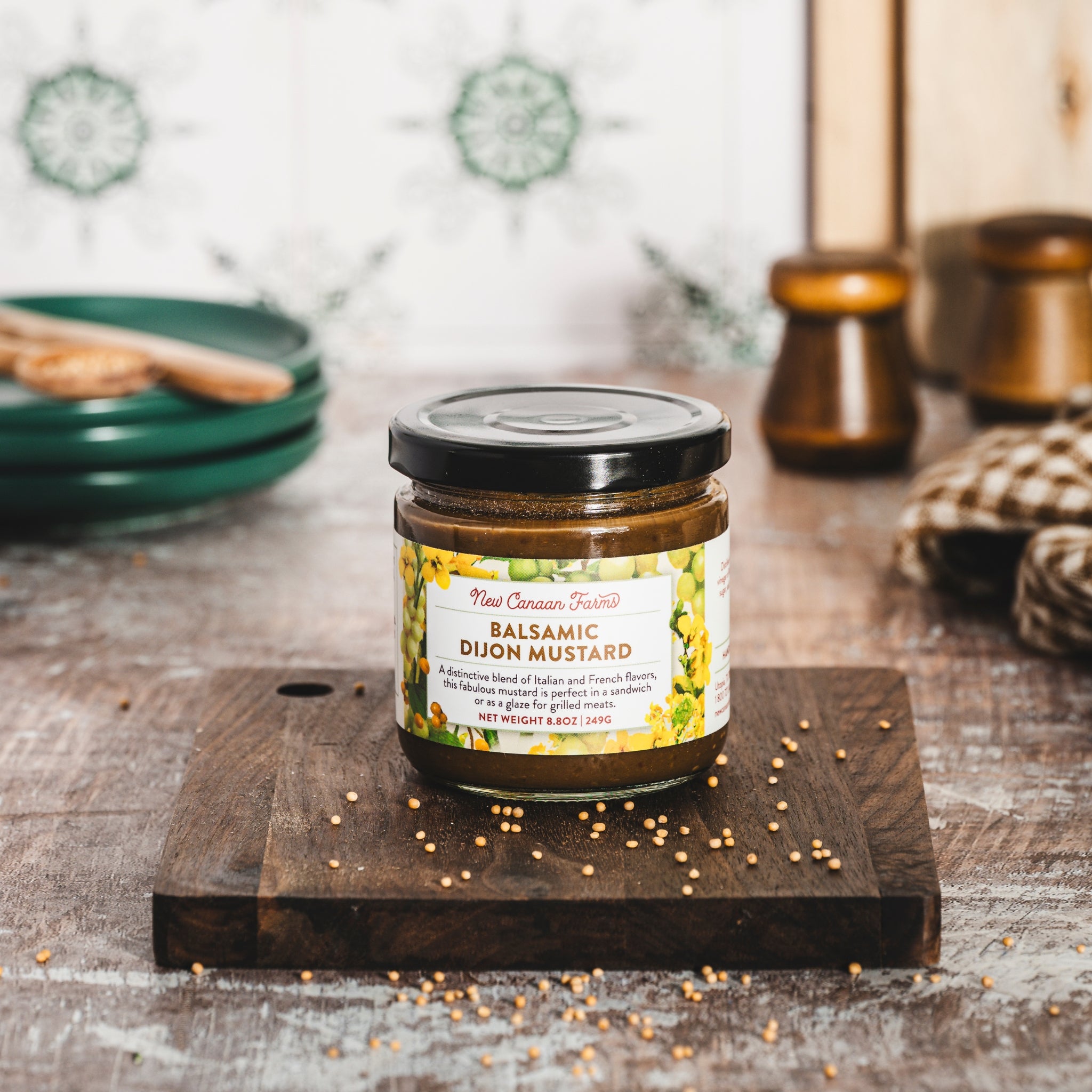 Balsamic Dijon Mustard | New Canaan Farms – New Canaan Farms