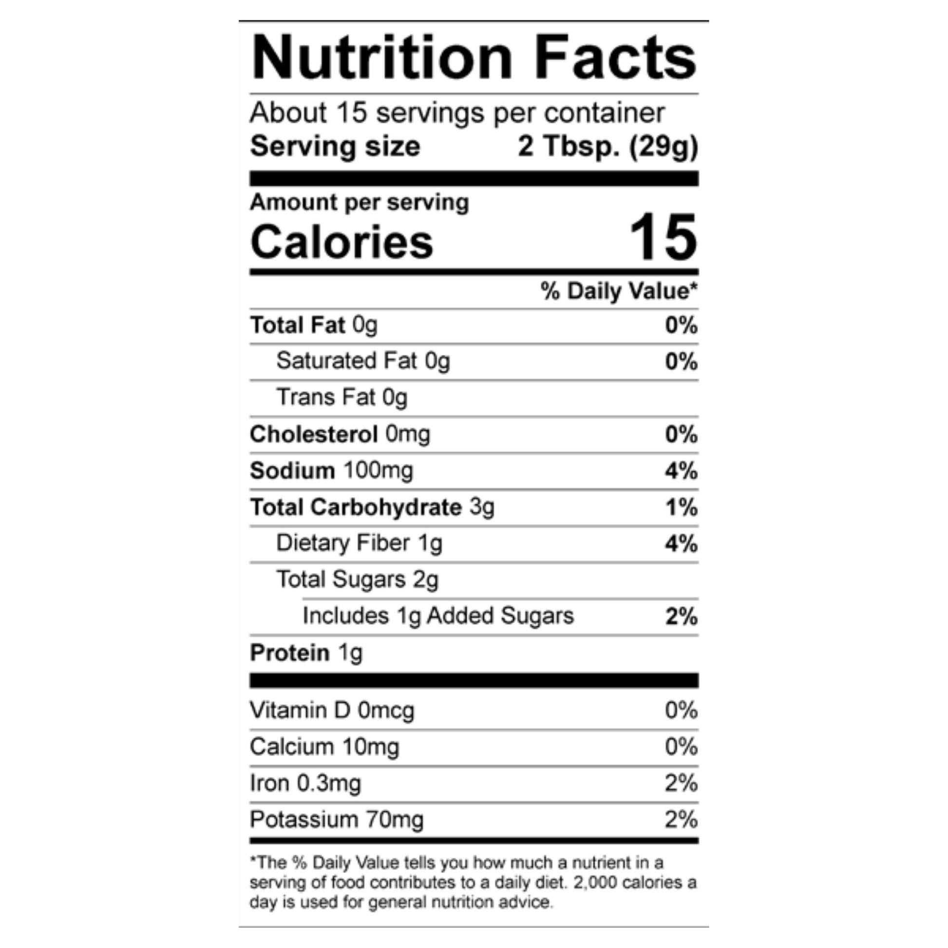 Black Bean Corn Salsa Nutrition