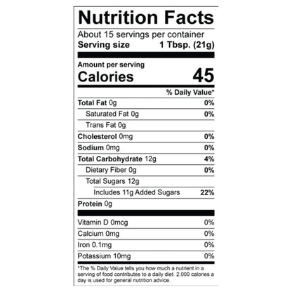 Cherry Preserve Nutrition