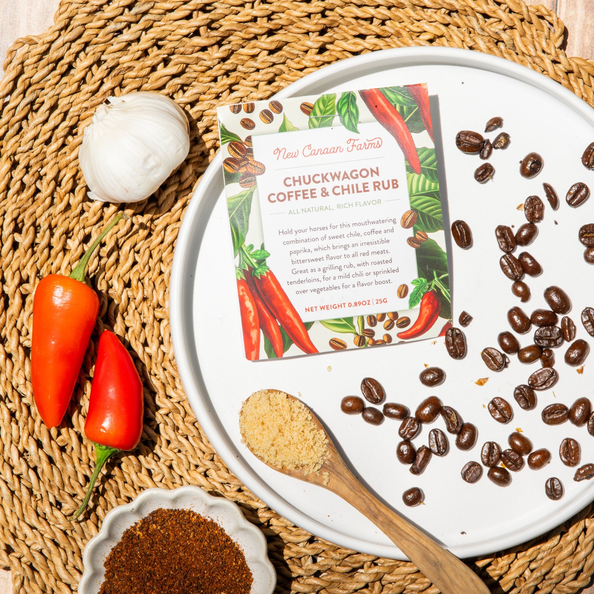 New Canaan Farms Chuckwagon Coffee  & Chile Rub