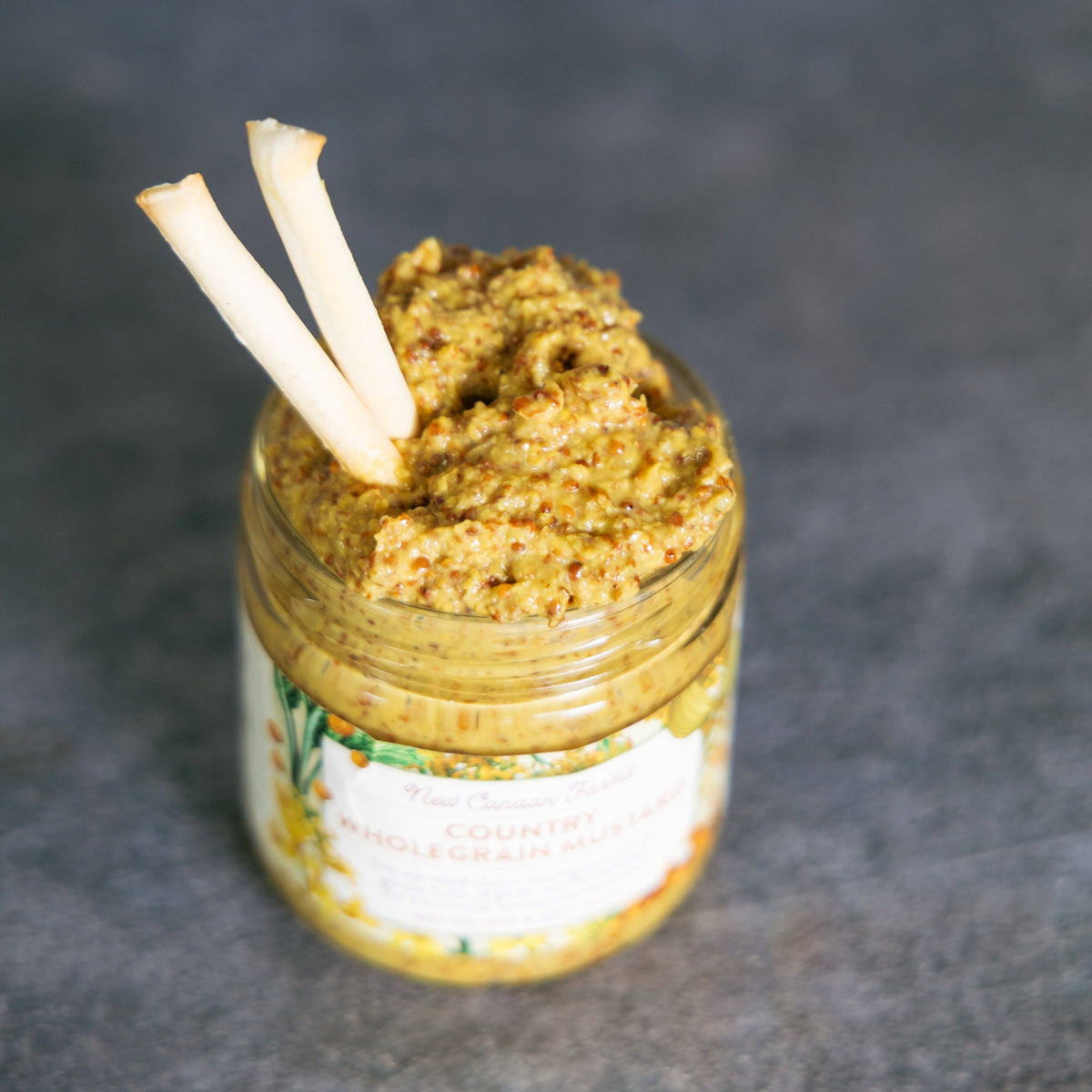New Canaan Farms Country Wholegrain Mustard