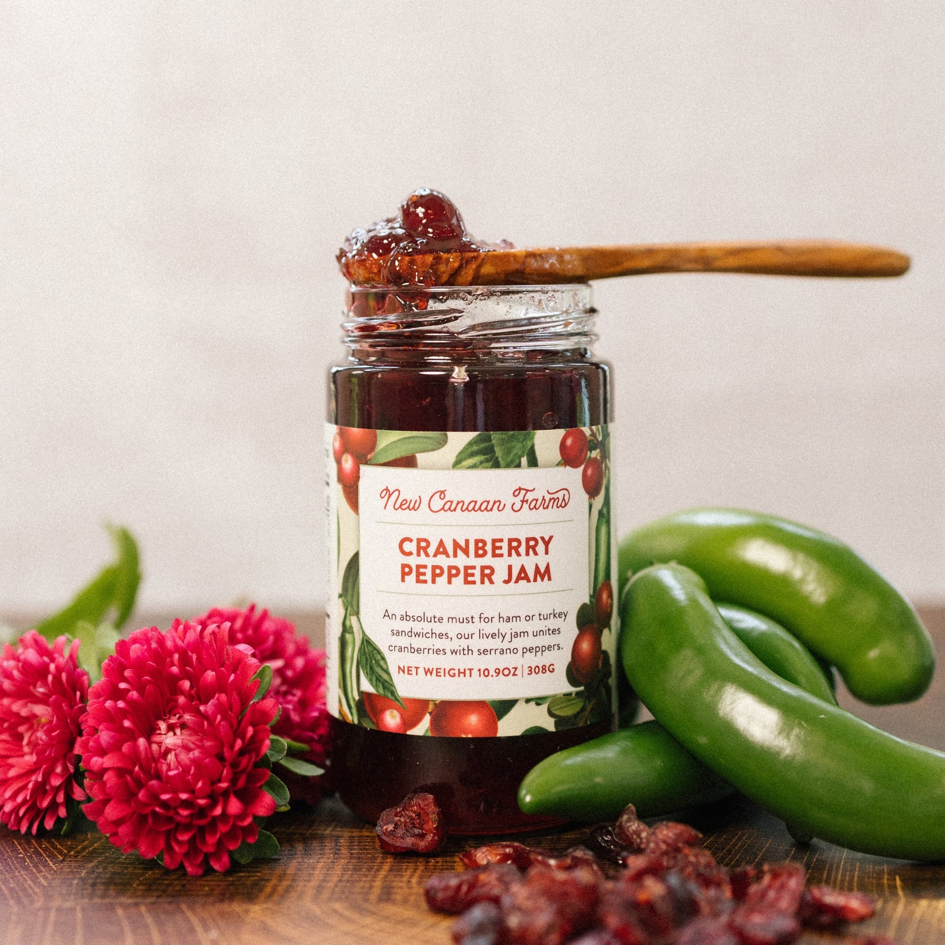 Cranberry Pepper Jam