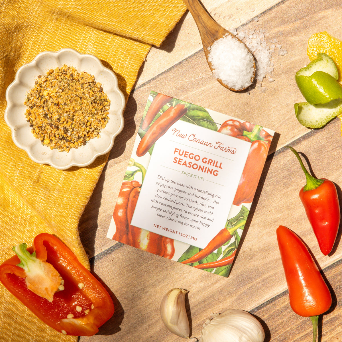 New Canaan Farms Fuego Grill Seasoning