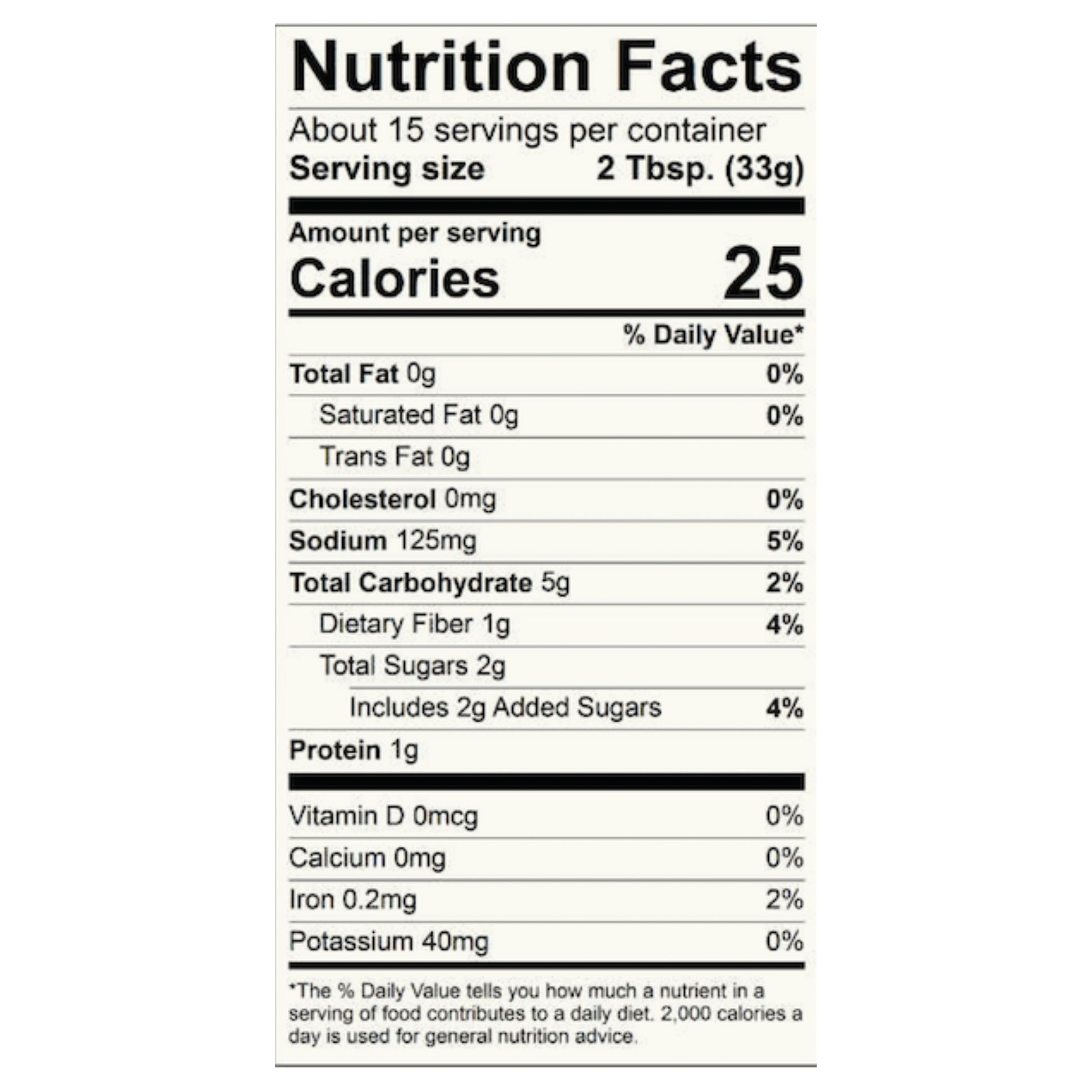 Hill Country Caviar Nutrition