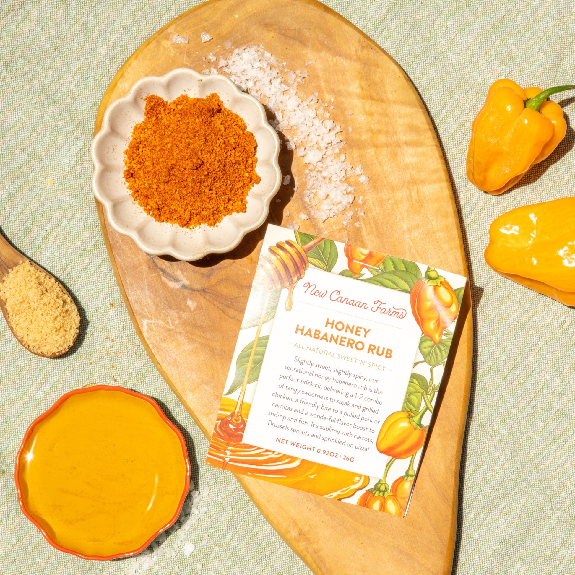 New Canaan Farms Honey Habanero Rub