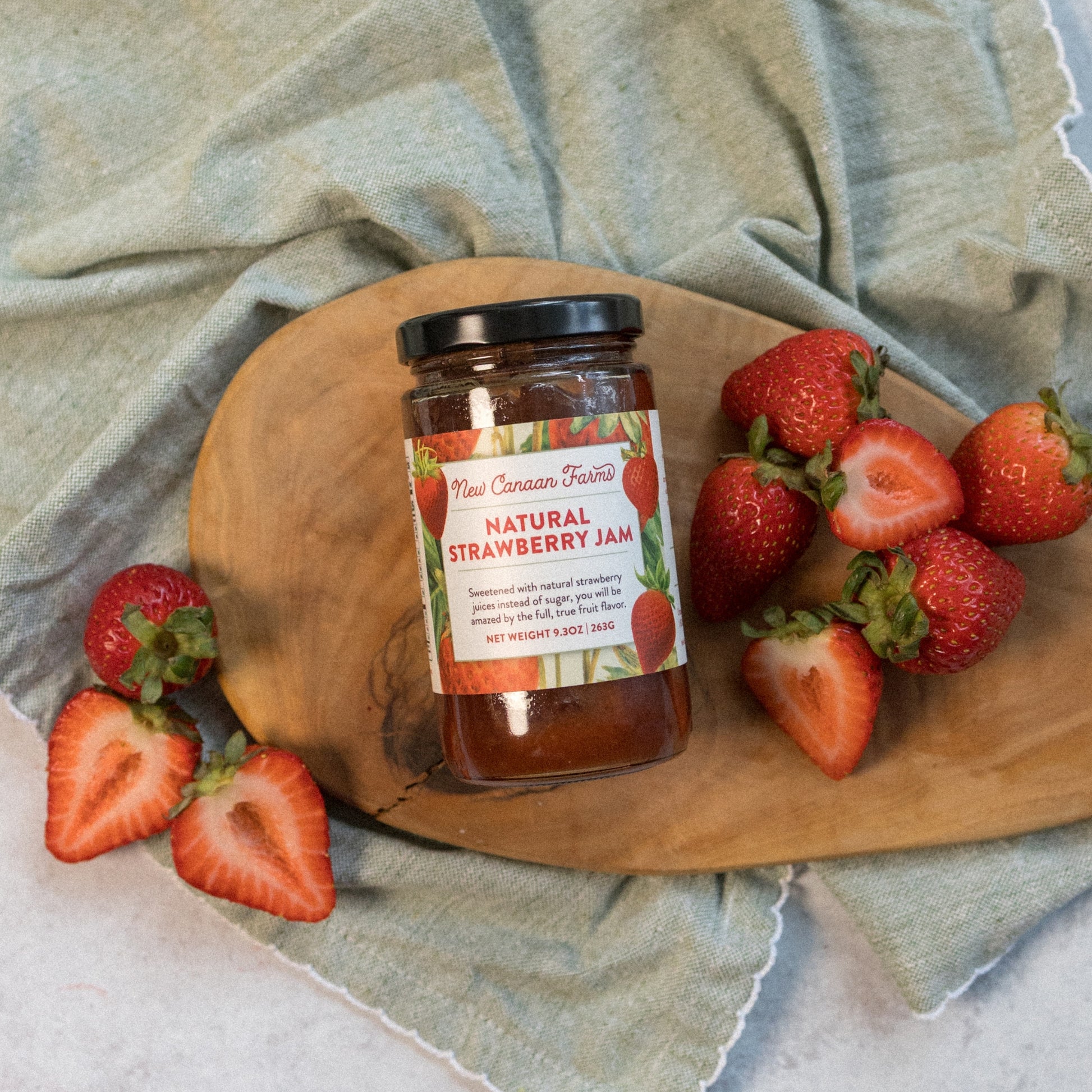 Natural Strawberry Jam
