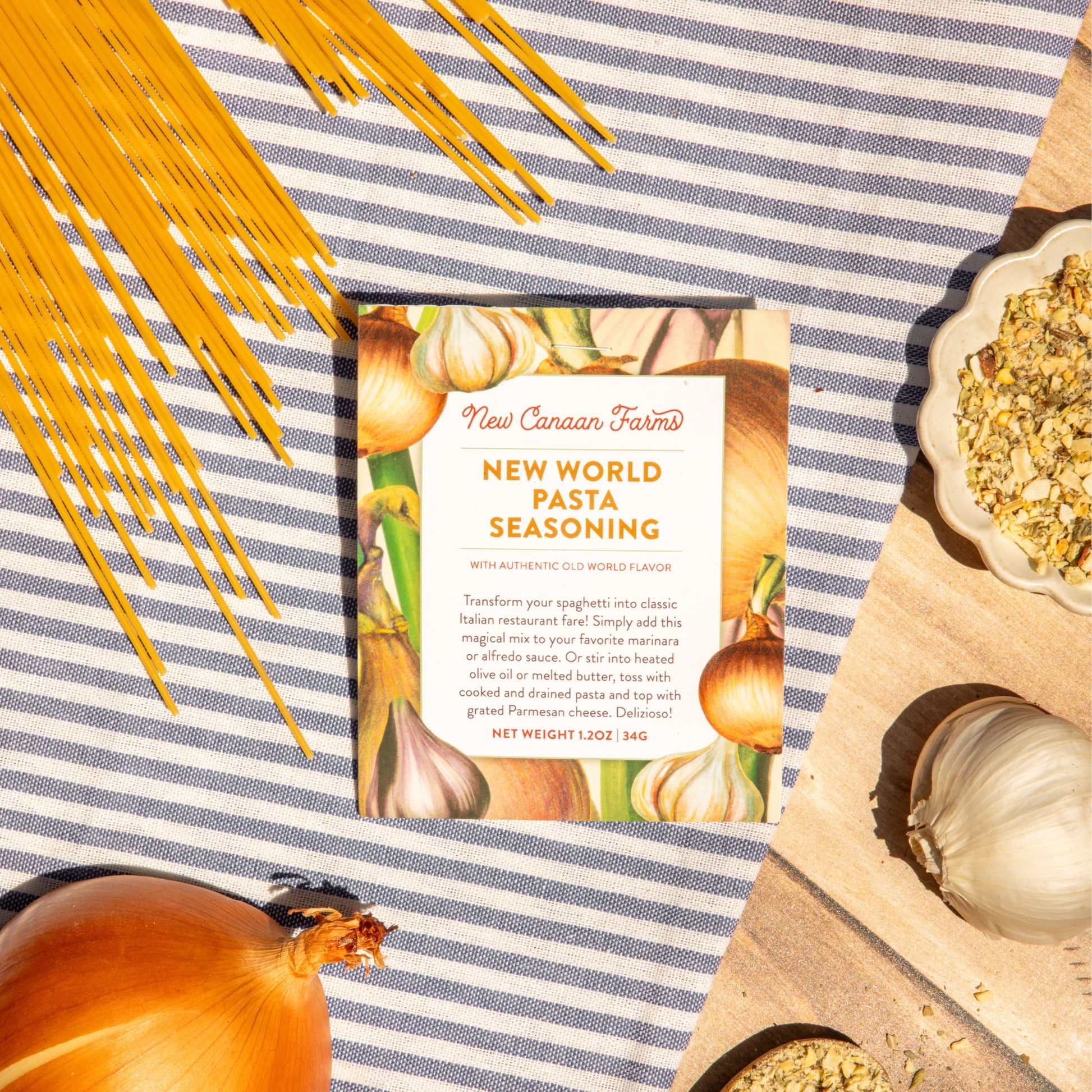 New Canaan Farms New World Pasta Seasoning