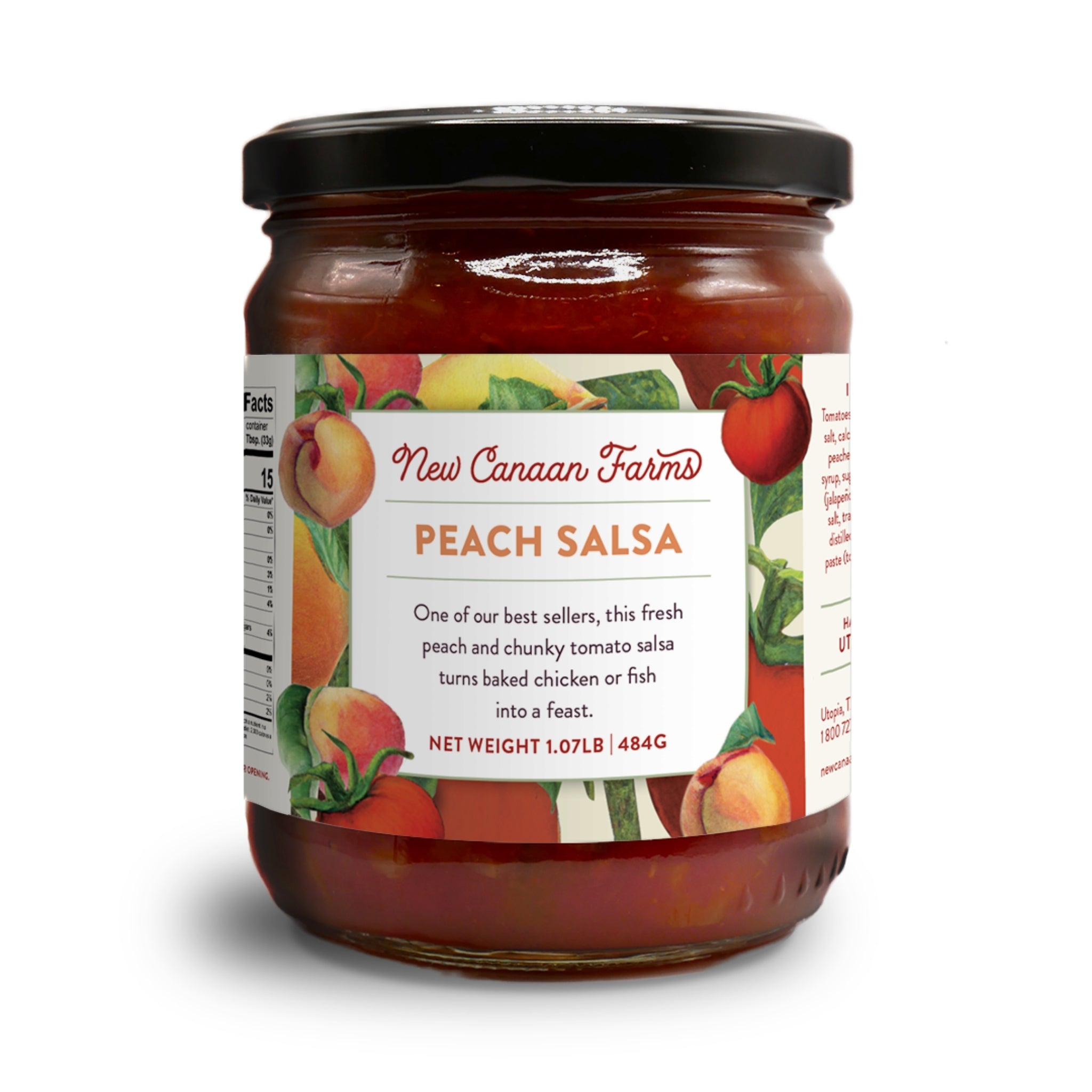 Peach Salsa | New Canaan Farms – New Canaan Farms