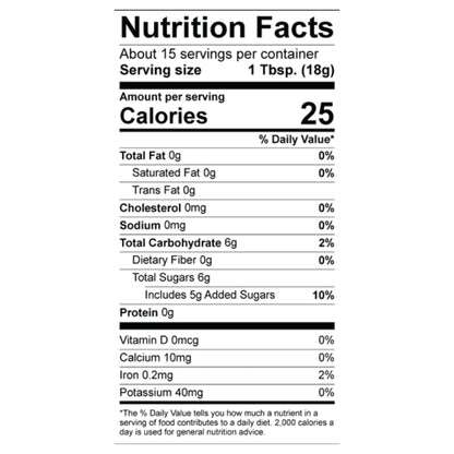 Pumpkin Butter Nutrition