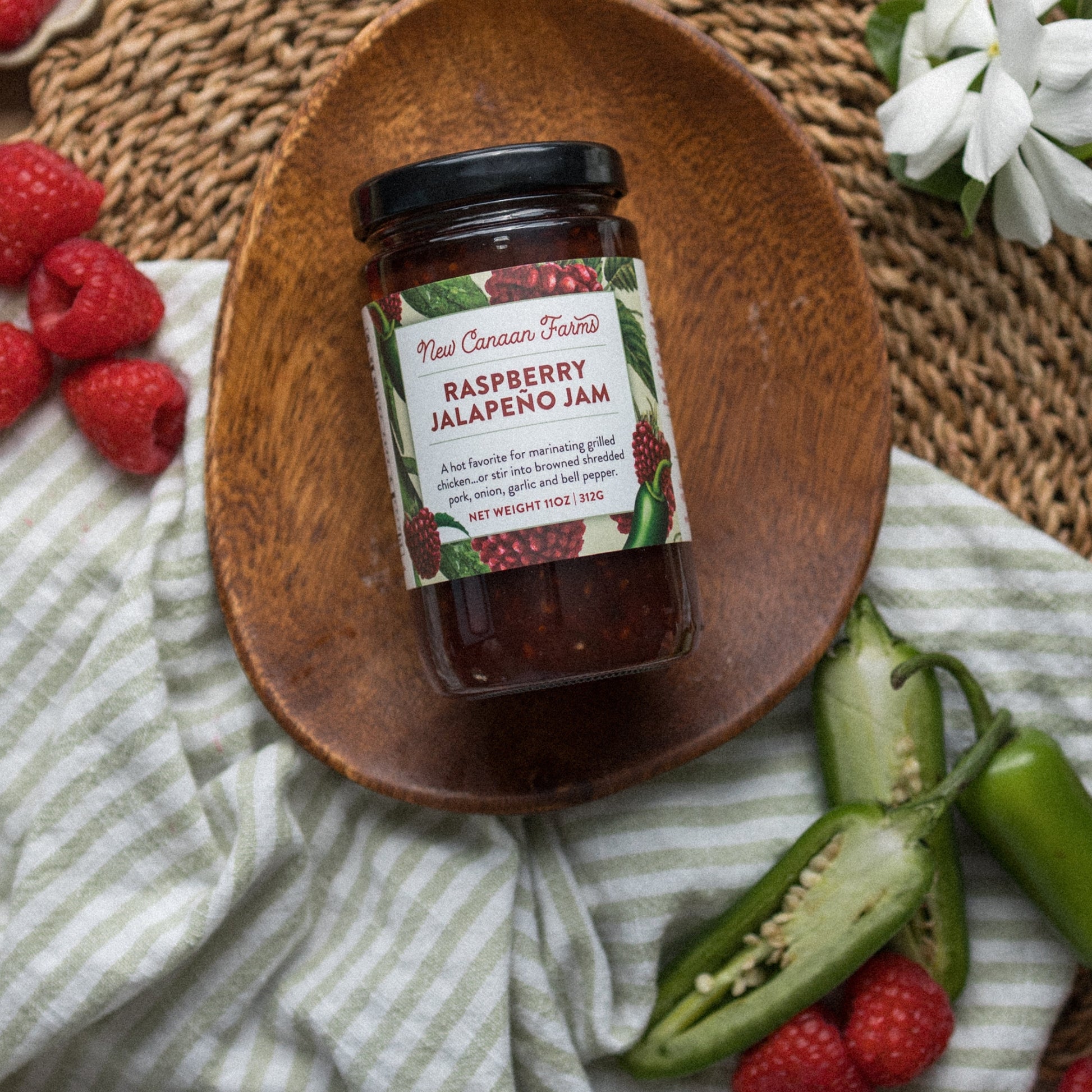 Raspberry Jalapeno Jelly