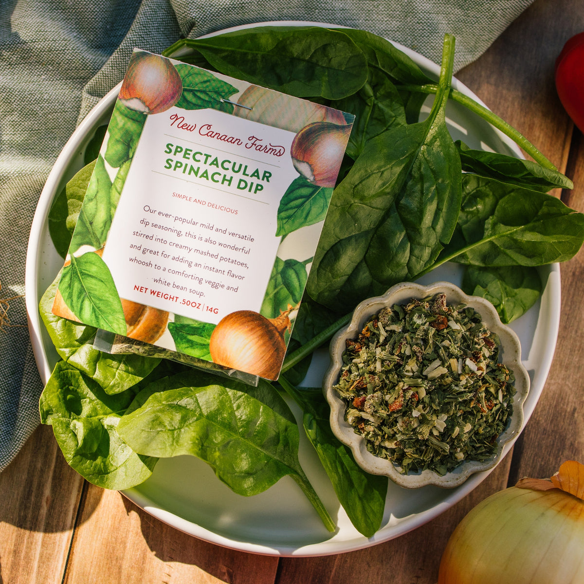 Spectacular Spinach Dip | New Canaan Farms – New Canaan Farms