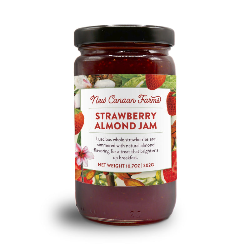 Strawberry Almond Jam — Toast, thumbprints, boards