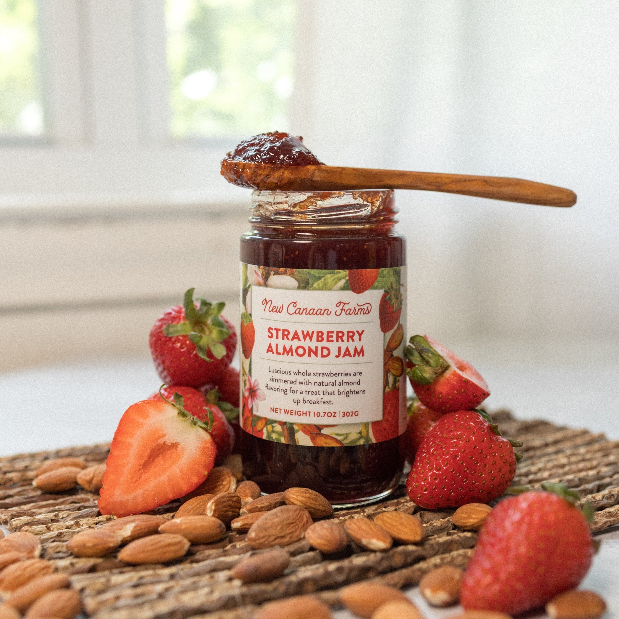 Strawberry Almond Jam | New Canaan Farms – New Canaan Farms