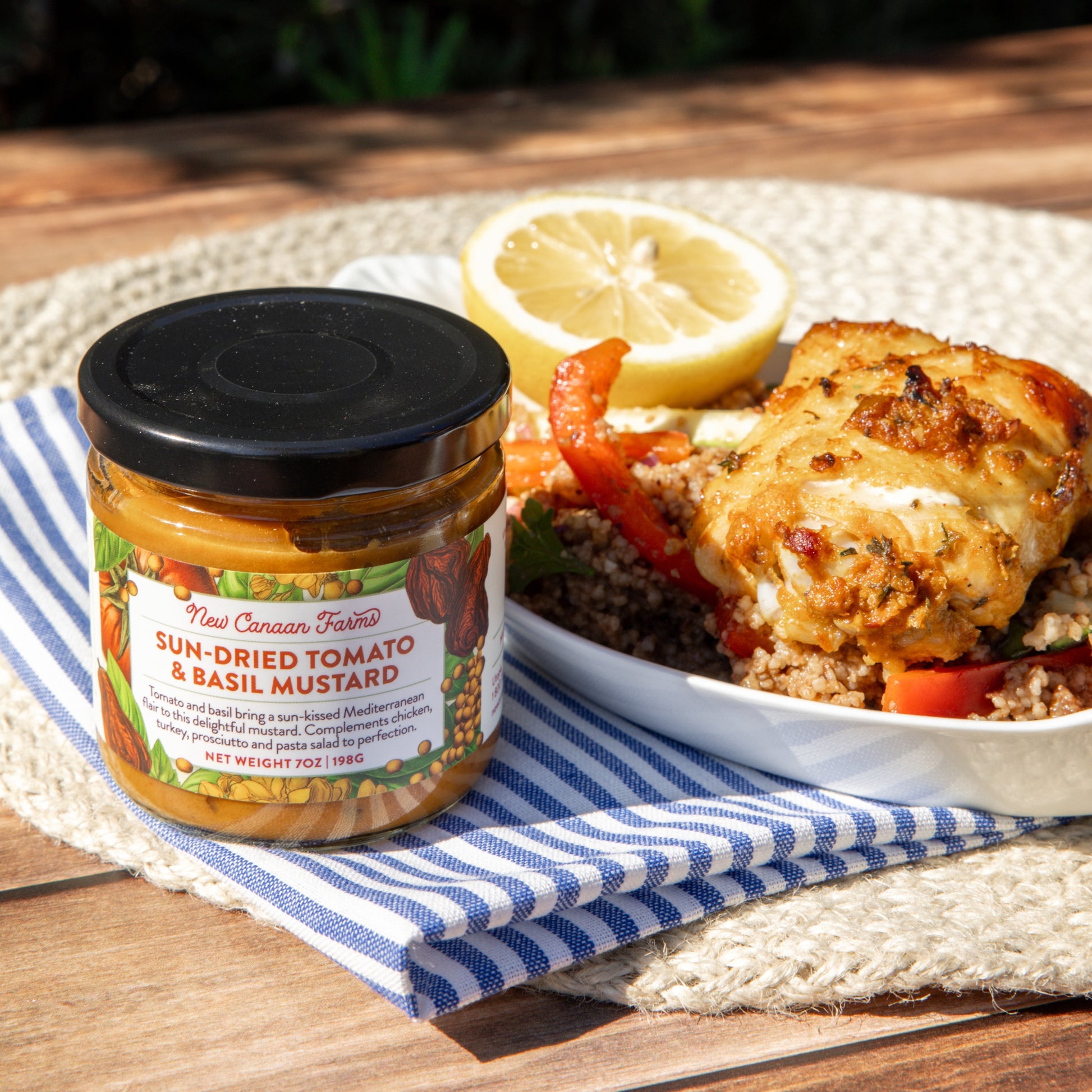 Sundried Tomato & Basil Mustard
