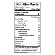 Sweet Hot Jalapenos Nutrition