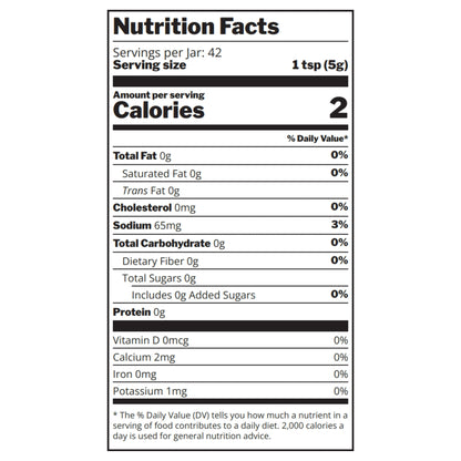 The Works Mustard Nutrition