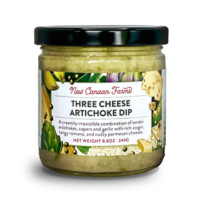Three Cheese Artichoke Dip