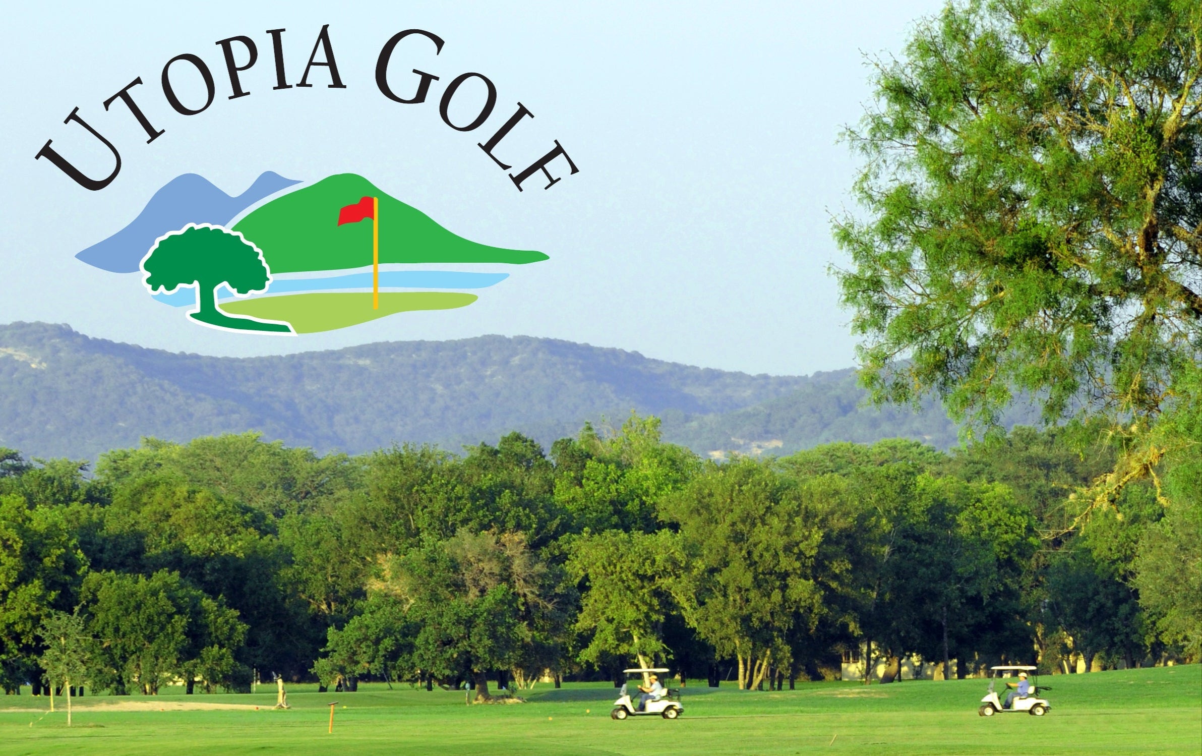 Golf course Utopia Texas